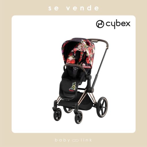 (COD:BB15293) COCHE PASEO CYBEX PRIAM ROSE GOLD SPRING BLOSSOM