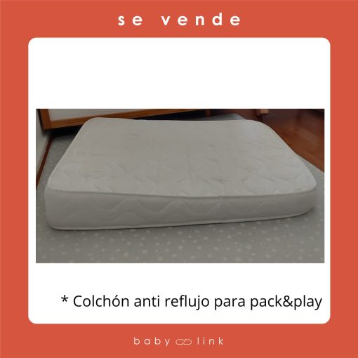 (COD:BB15276) COLCHON ANTI REFLUJO PACK&PLAY